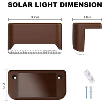 Lade das Bild in den Galerie-Viewer, Luci da esterno con ricarica solare