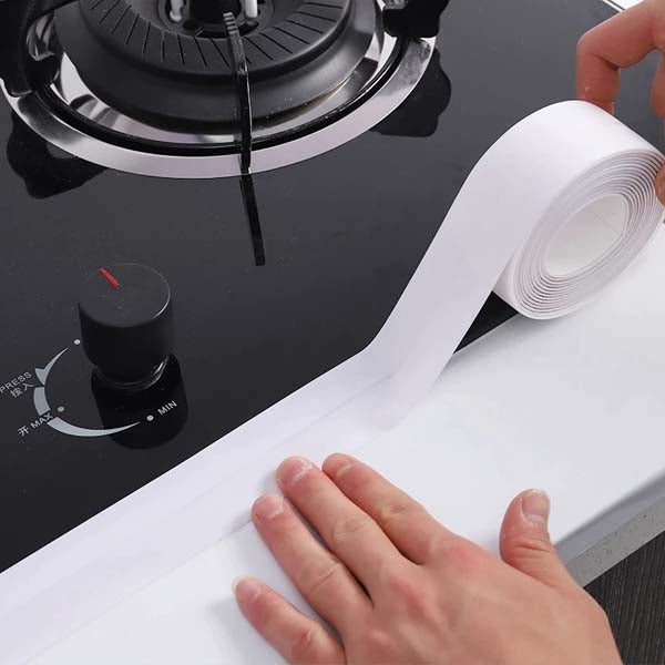 Nastro Sigillante Impermeabile 5M X 2.2cm - Per Cucina E Bagno - Antimuffa E Flessibile - Foto 2