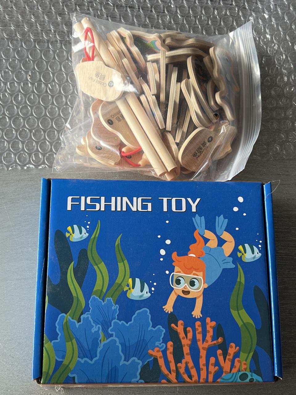 Montessori gioco pesca