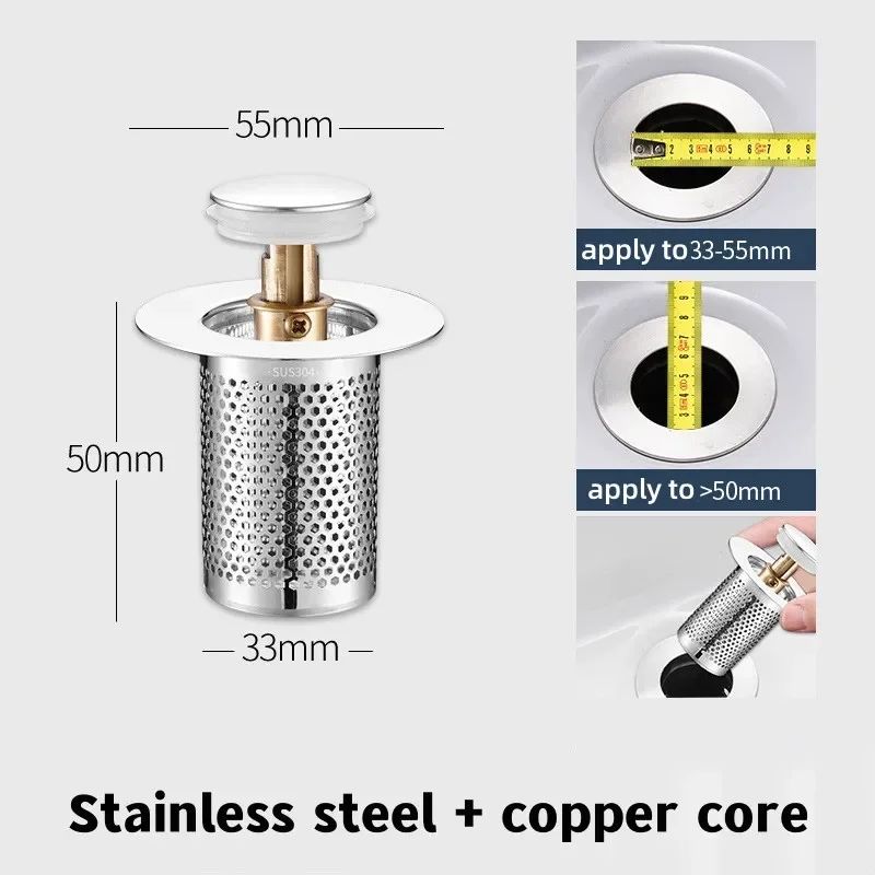 Filtro Lavandino Rubinetteria Filtri Per Lavandino In Acciaio Inox 316 - 6 Pezzi, Diametro 7 Cm, Per Cucina, Bagno, Doccia, Trattengono Capelli E Residui Retina Lavello Blocca Capelli Filtro Lavandino Rubinetteria Filtri Per Lavandino In Acciaio Inox 316 - 6 Pezzi, Diametro 7 Cm, Per Cucina, Bagno, Doccia, Trattengono Capelli E Residui Retina Lavello Blocca Capelli