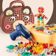 Carica l&#39;immagine nel visualizzatore di Gallery, Montessori gioco con trapano
