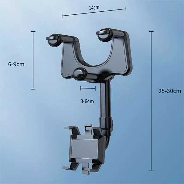 Autosnap - Supporto per Telefono Specchietto